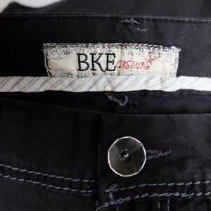 BKE Casuals Mollie Bootcut Black 34x31 Cotton Spandex Pants Women's
